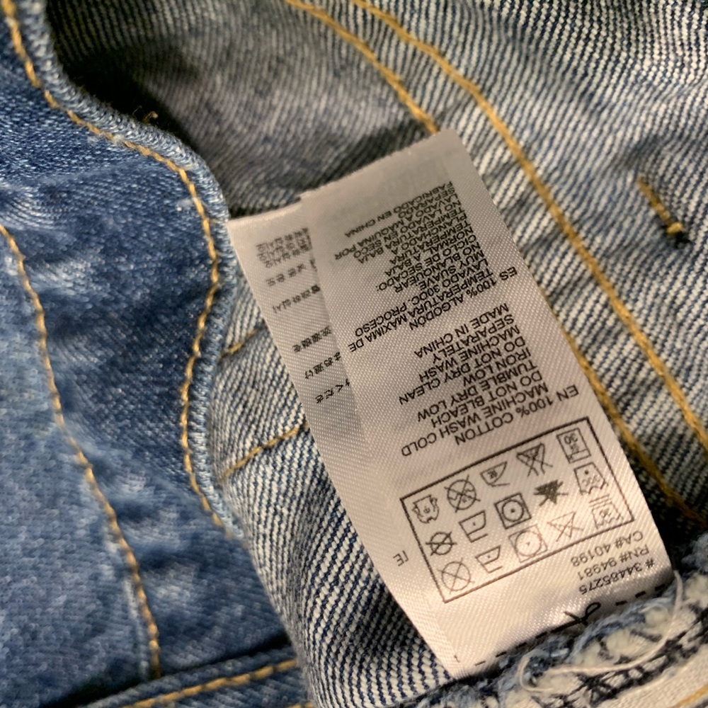Forever 21 High Waisted Button Front Denim Shorts - Picture 9 of 14